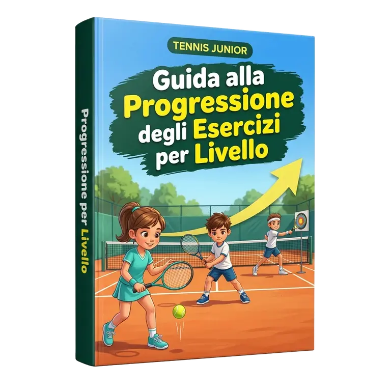 100 Esercizi di Tennis Illustrati per Bambini