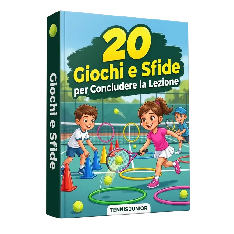 100 Esercizi di Tennis Illustrati per Bambini